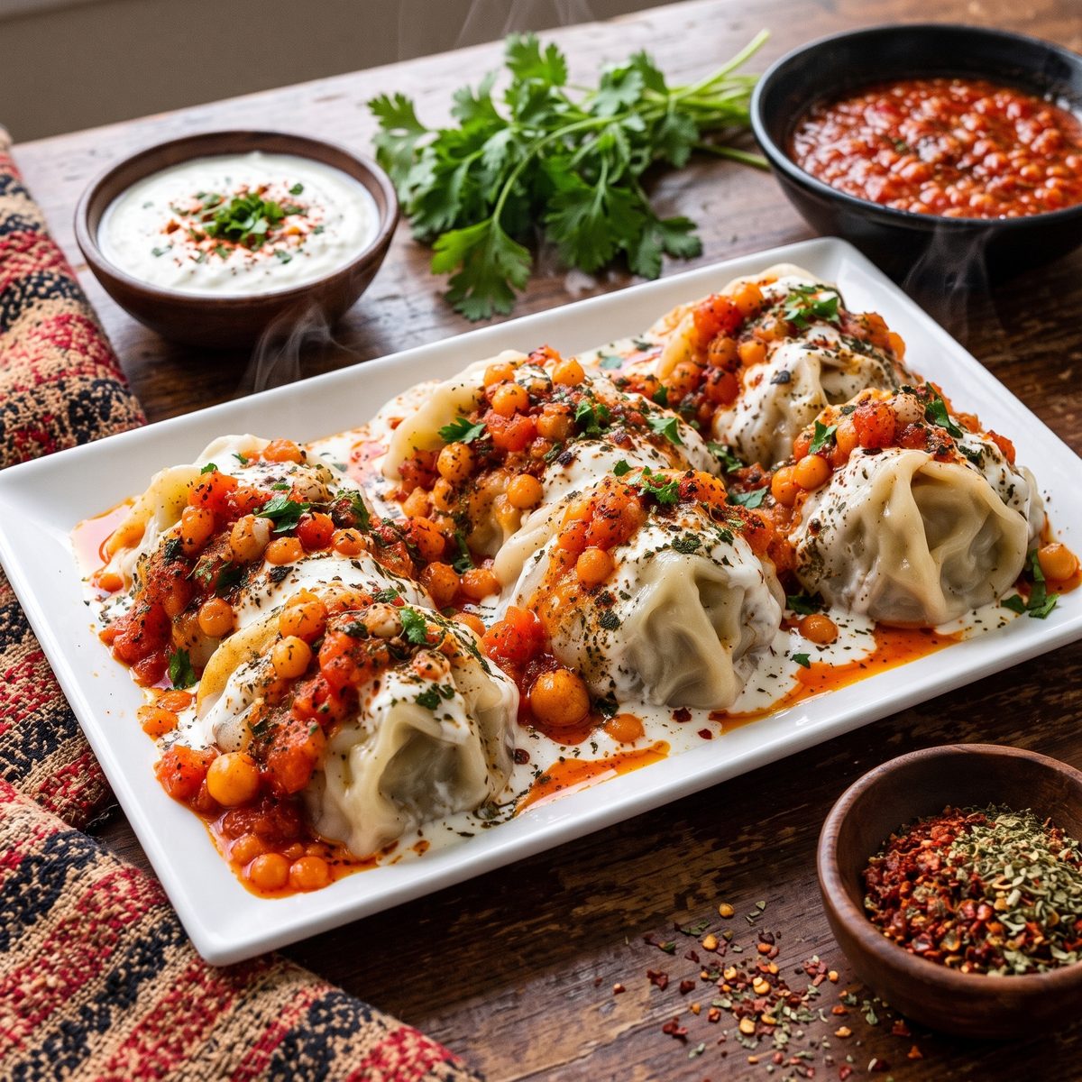 Mantu dumplings