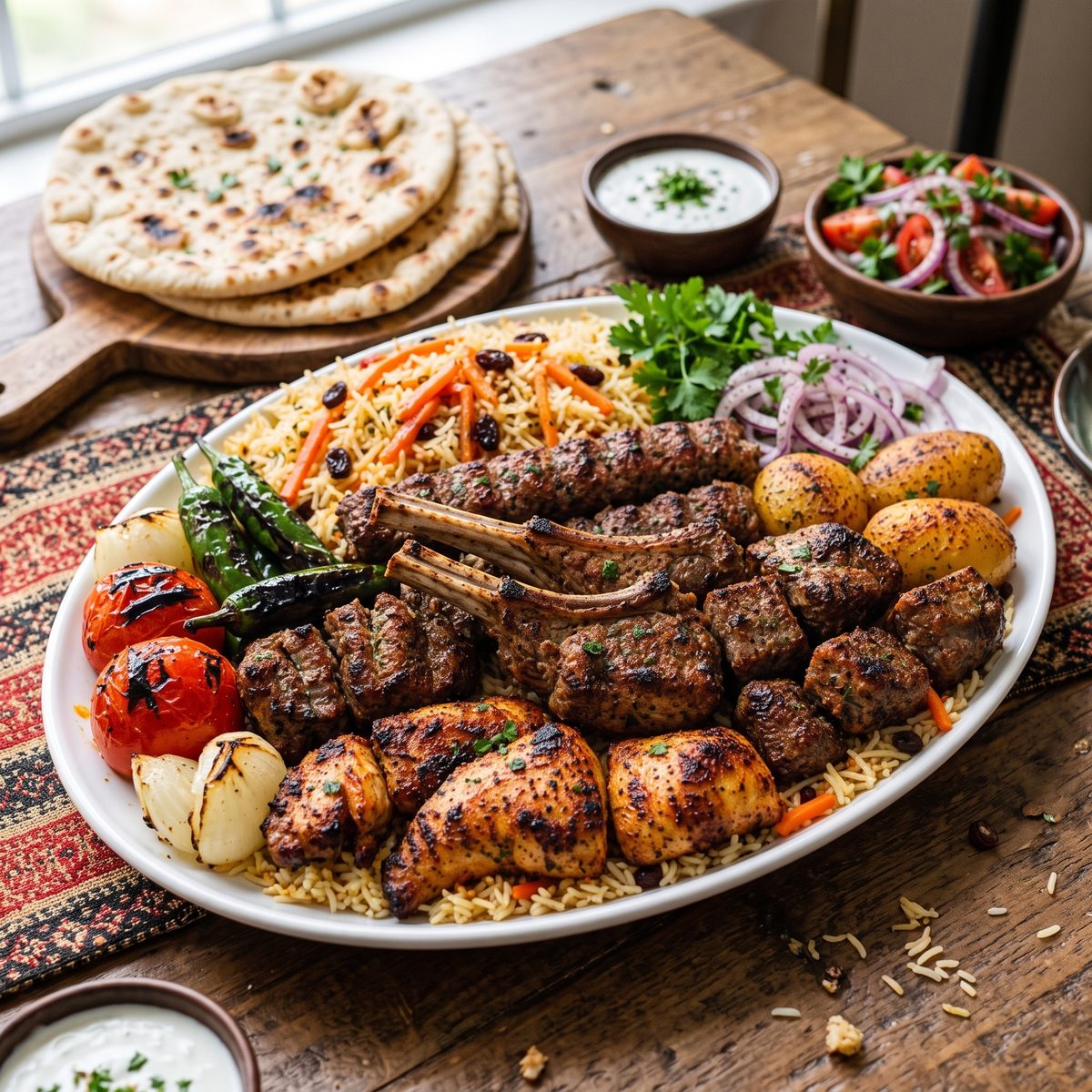 Afghan Platter